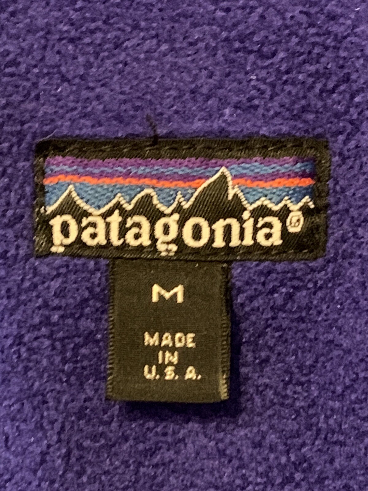 VTG Patagonia Full Zip Weatherproof Winter Jacket Coat Rare Adult Medium image 9