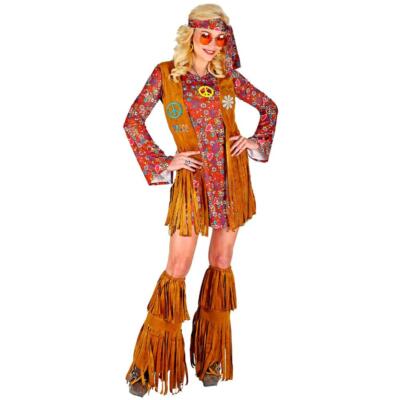 Figli Dei Fiori Vestiti Carnevale Costume Carnevale Donna Hippie