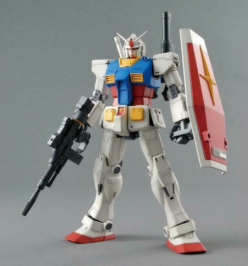 RX-78-2 Gundam Robot The Origin GUNPLA MG Master Grade 1/100 BANDAI Model Kit