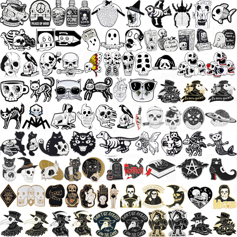 Cartoon Enamel Brooch Pin for Lapel Collar Corsage Jewelry Decoration