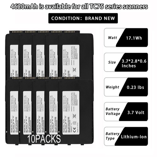 NEW 30× Battery for Zebra Symbol TC70 TC75 TC7X 4620m BT-000318 HOT!! - Picture 12 of 18