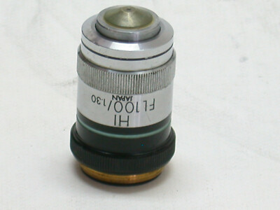 Olympus Hi Fl MACRO microscope objective with diaphragm