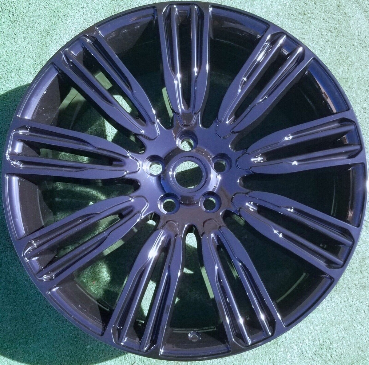 New Black Range Rover Wheel 22 inch OEM Factory Spec Land