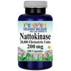 Nattokinase 200mg 20,000 FU Fibrinolytic Units Made in the USA Non-GMO