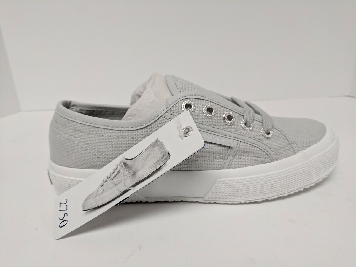Superga 2750 Cotu Classic Sneakers, Grey Ash, Womens M