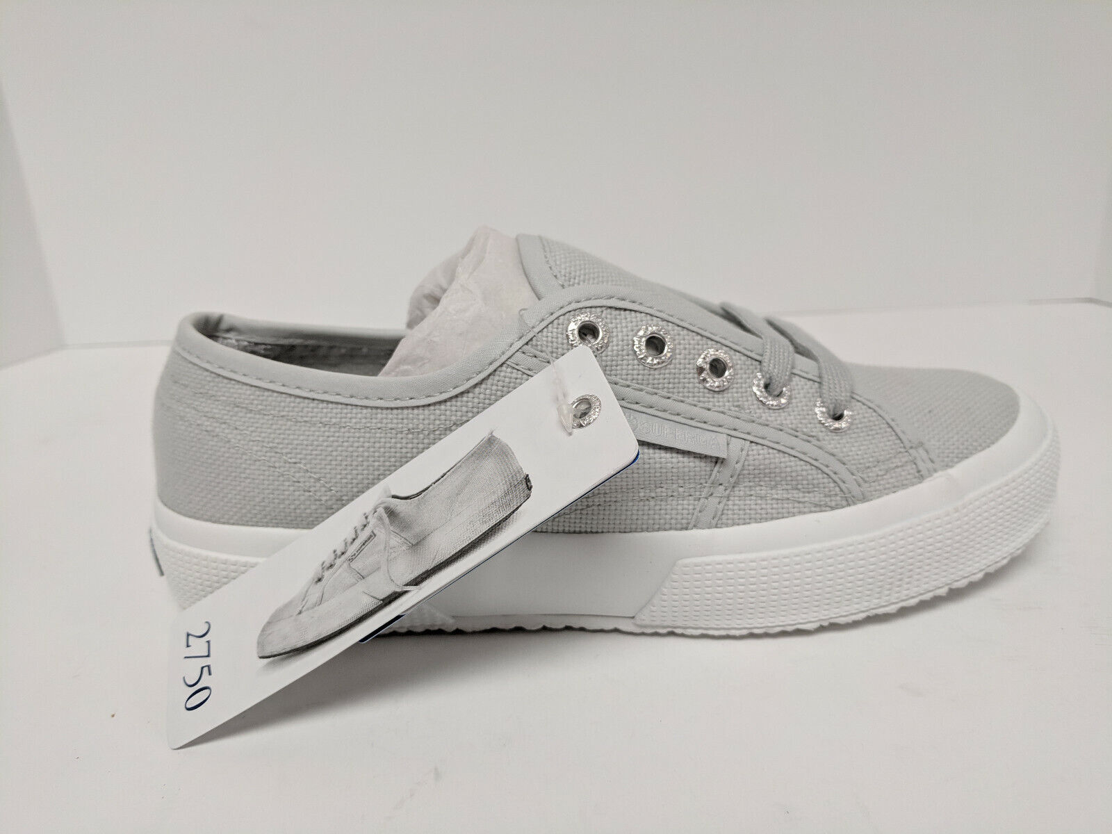 Superga+2750+COTU+Classic+SNEAKERS+Grey+Ash+Womens+6+M for sale