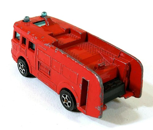 Corgi Juniors ERF Fire Tender Gt Britain Vintage Toy Car Diecast M135 - Picture 2 of 3