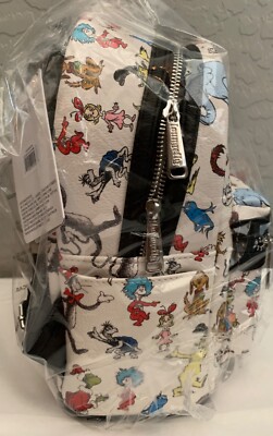 Loungefly Dr Seuss Characters Mini Backpack & Wallet #1 | eBay display picture 2