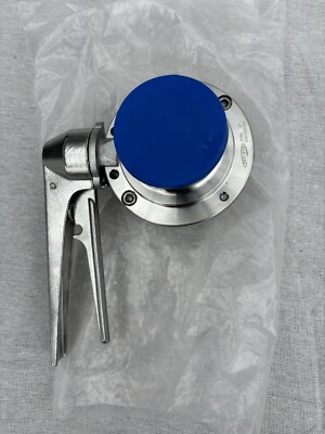 Tru-Flo BFY-316L Series 316 SS Sanitary Butterfly Valve w/Silicone Seals