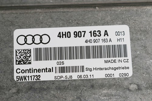 4H0907163A Control Four-Wheel Quattro Audi S7 A7 A6 4G A8 4H 3.0 75842km - Picture 5 of 7