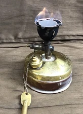 Vintage SVEA 123 Made In Sweden, Stove And Key Tool Tested - Works!