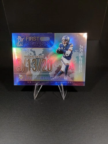 2025 Topps Signature Justin Jefferson Base (RAW)