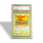 1999 Pokemon Fossil Dragonite #19 1st Edition PSA 8