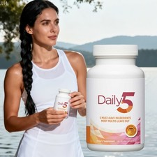 3pk Doctors' Preferred Daily5 90 Vegan Capsules Dietary Supplement