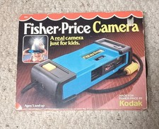 FISHER PRICE VINTAGE 1984 KODAK CAMERA FOR AGES 5 - USED IN BOX