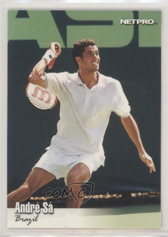2003 NetPro Glossy /5000 Andre Sa #G-43 Rookie RC 0a2