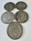 New ListingLot of 5 1921 Morgan Silver Dollars $1 Coins 90% Silver US Currency