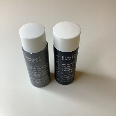 Paula's Choice 2pcs- 2% BHA & 6% Mandelic Acid + 2% Lactic Acid Liquid Exfoliant