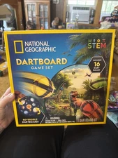 NATIONAL GEOGRAPHIC Kids   Dart Board for Kids - Dart Ball Game 