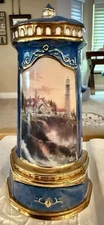 Thomas Kinkade “Clearing Storms” Lighthouse Music Box Ardleigh Elliott