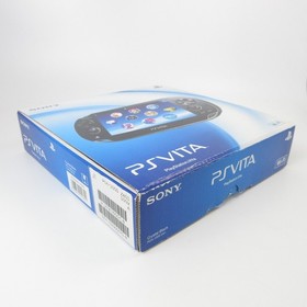 【Excellent】Sony PS Vita PCH-1000 Crystal Black Wi-Fi Model Console #RET0407/01