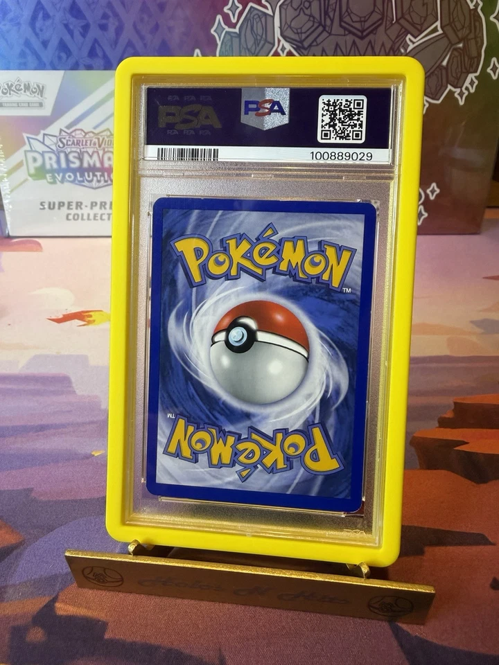 Lugia Pokemon TCG Neo Genesis 2000 Holo Rare Card PSA 7 9/111 - Image 2 of 2