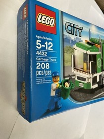 NEW LEGO CITY 4432 GARBAGE TRUCK 208 PCS IN BOX !!  #MO16215