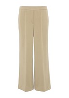 s.Oliver Culotte Scuba Hochbundig Damenhose, GrößE M, Schwarz, Stretchmaterial