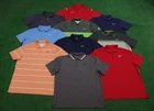 Lot Of 10 Nike Golf Dri Fit Mens Polo Shirts Performance Size Large
