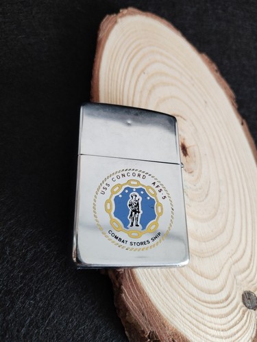 Lighter ZIPPO.Zippo Military.Zippo U.S.S. Concord AFS-5.Combat stores ship.1987. - Picture 8 of 17