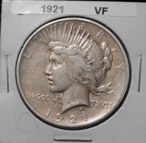 1921 Peace  Dollar (KEY Date) - VF Condition
