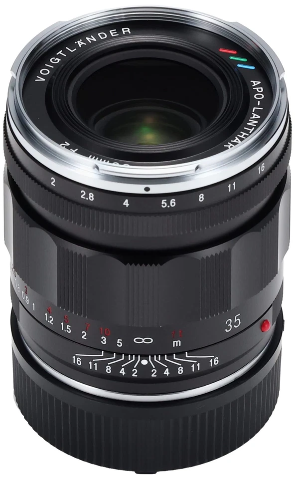 Voigtlander APO-LANTHAR 35mm F2 Aspherical VM Lens for Leica M Mount, Black - Image 2 of 2