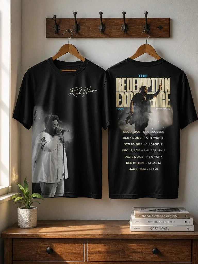 Rod Wave All Over Print For Fans T shirt