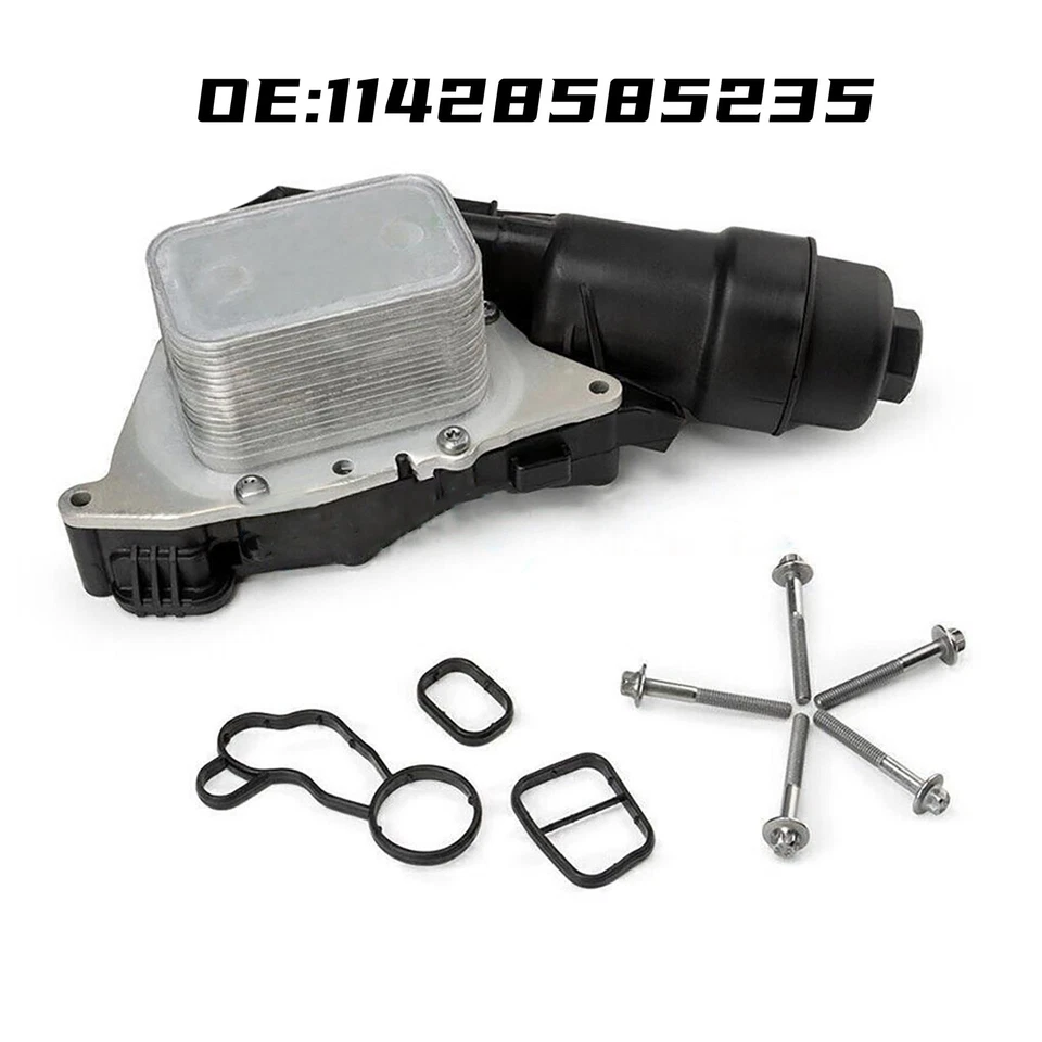 High Quality Engine Oil Cooler Filter Housing For BMW i8 X1 X2 14-20 11428585235 - Image 2 of 4