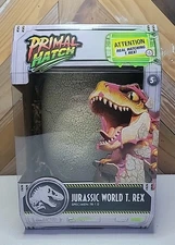 Jurassic World Primal Hatch Interactive T Rex Dinosaur Egg. FREE SHIPPING