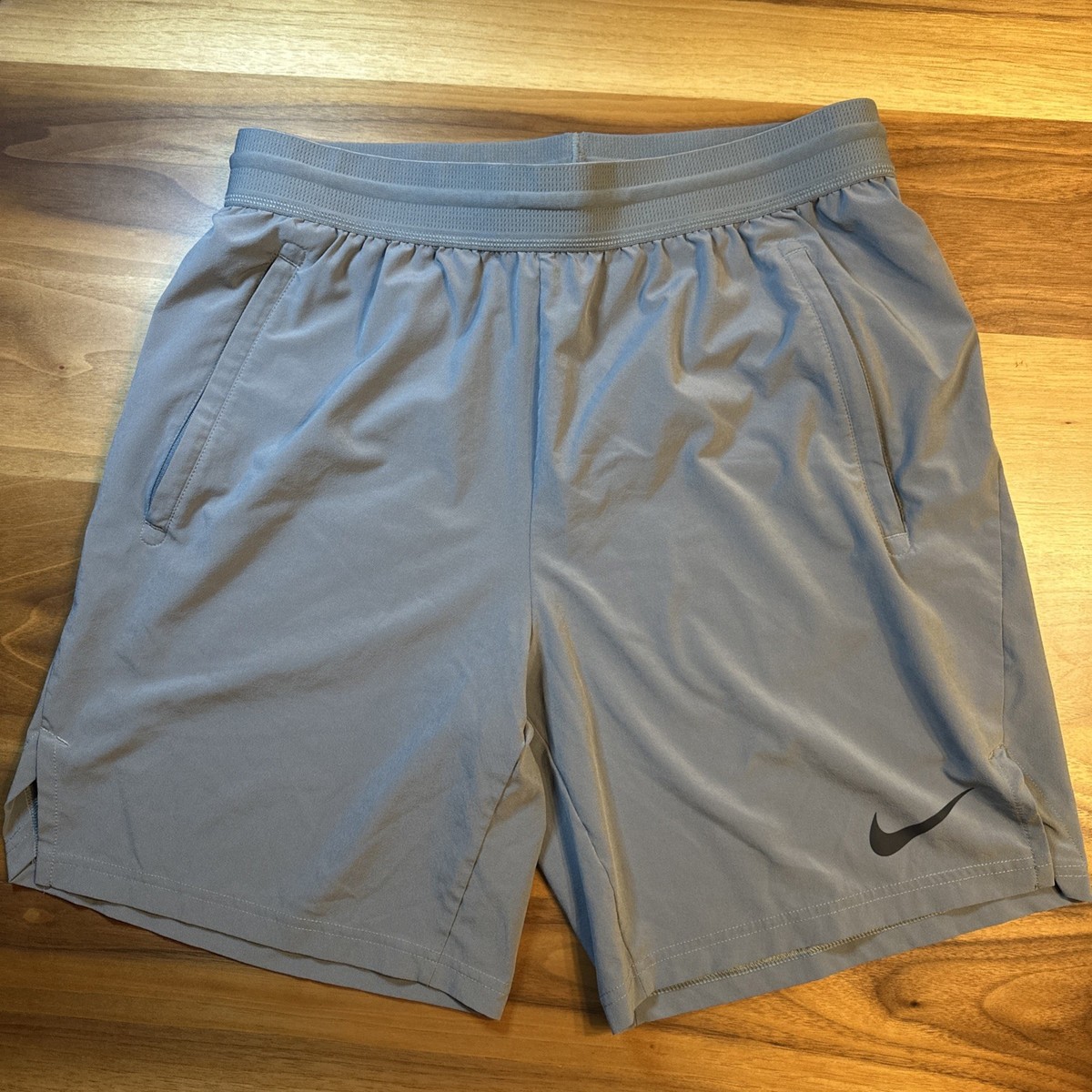 Nike Men Pro Dri-Fit Flex Vent Max 8" Training Shorts Gray DM5950-084 Large