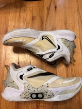 Nike Adapt BB 2.0 White Cement NO CHARGING PAD PRE-OWNED - Size 8