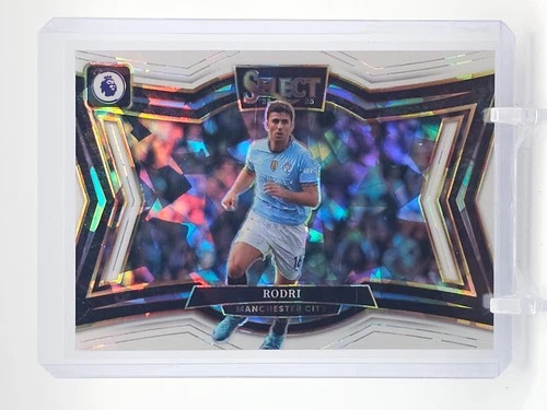 RODRI 2024-25 SELECT PREMIER LEAGUE FIELD LEVEL WHITE ICE PRIZM /85 Q5167