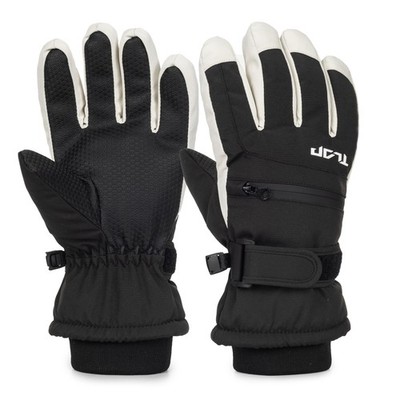 Winter Ski Gloves,Waterproof Snowboard Snow Mittens for Boys Girls