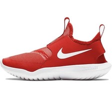NEW Nike Flex Runner TD Red White Slip-On Shoes At4665-601 Toddler Size 2c
