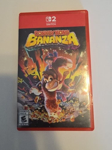 Donkey Kong Bananza Nintendo Switch 2 Complete Tested IOB