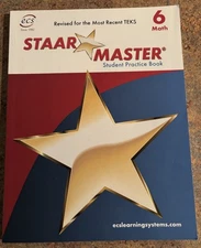 6th Grade STAAR Master Math Practice Book