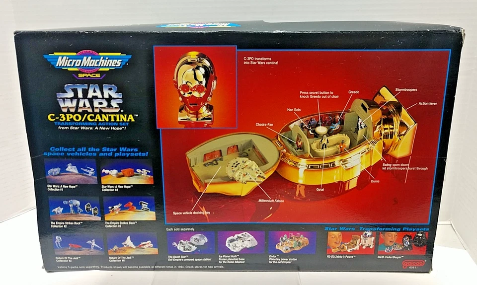 Micro Machines Star Wars C-3PO / Cantina ( 1994 ) - Image 2 of 4