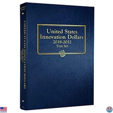 Whitman US Innovation Dollar Coin Album Type/Proof 2018-2032#4711 Premium