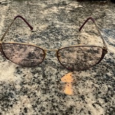 Vintage Laura Ashley Eyeglasses Frame Gold/Purple Tone eyeglass frames only