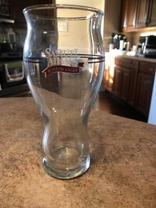 Details about / Samuel Adams Boston Lager For the Love of Beer Beer Clear Glass 16 oz