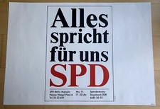 SPD Wahlplakat zur ersten freien Volkskammerwahl der DDR 1990