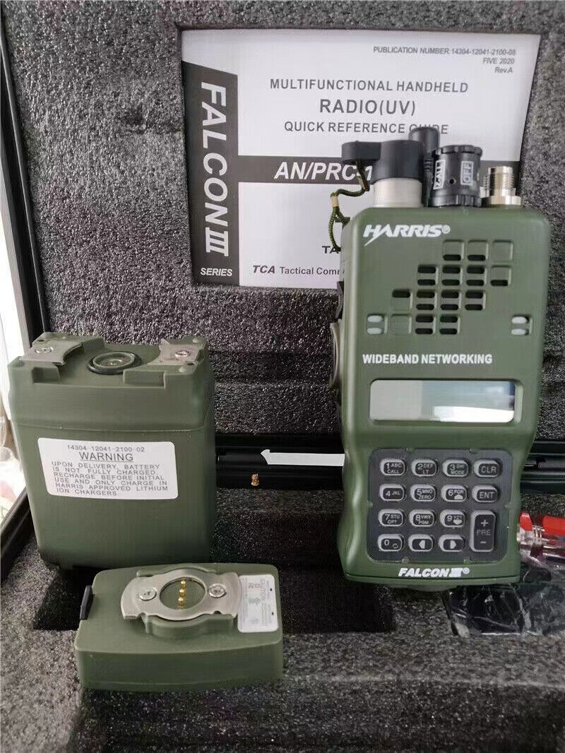 US! TCA PRC-152A Walkie-talkie Military Aluminum Shell Radio Aluminum Multiband
