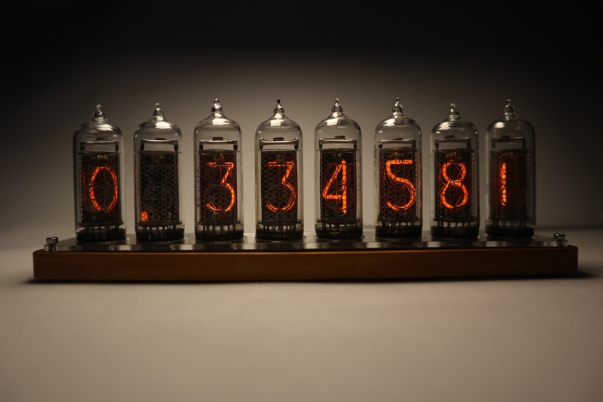 IN-14 Nixie Tube Clock DivergenceMete Bluetooth Control Multiple