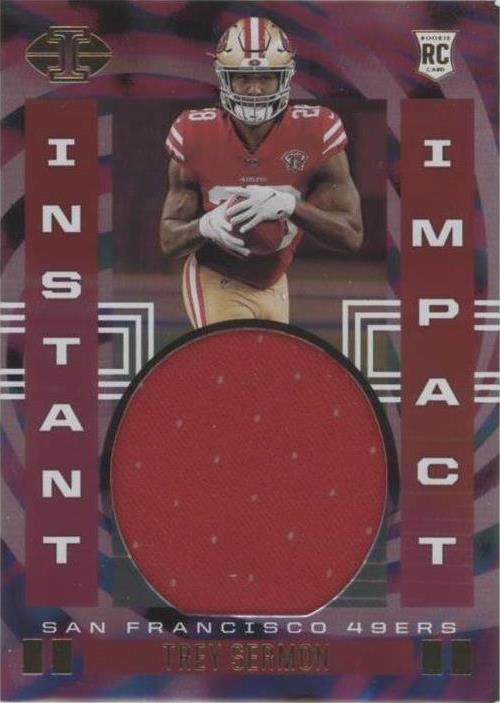 2021 Panini Illusions Trey Sermon #II-TS - 1 of 2